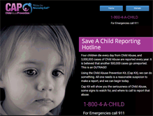 Tablet Screenshot of childabusepreventionkit.org